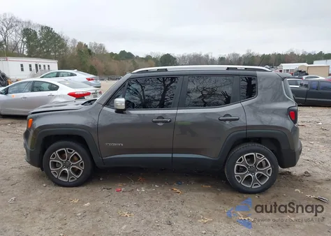 2017 Jeep Renegade Limited 4X4 из США, поврежденный, VIN ZACCJBDB7HPF05217